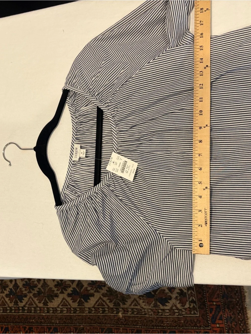 J. Crew lightweight peasant